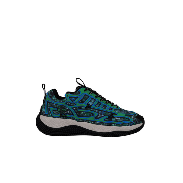 John Geiger 004 "Spring Camo" Blue/Green