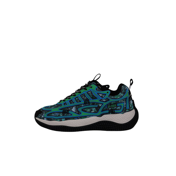 John Geiger 004 "Spring Camo" Blue/Green
