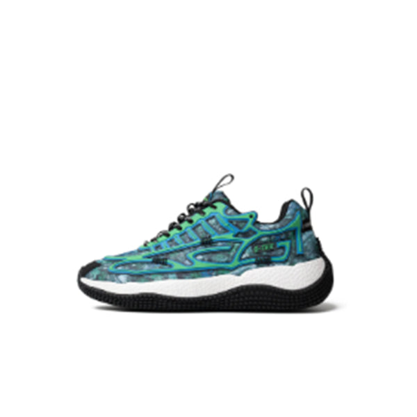 John Geiger 004 "Spring Camo" Blue/Green