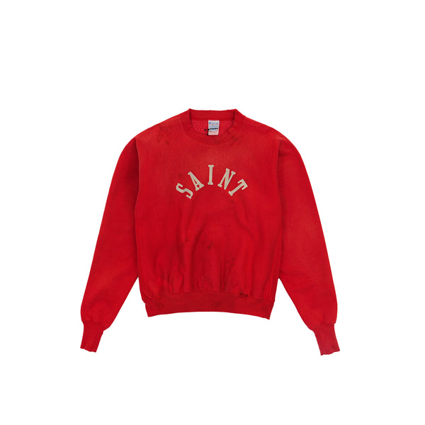 Saint Michael - Red Crewneck