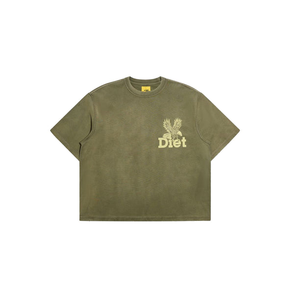 Diet Starts Monday Winged Eagle Tee-Washed