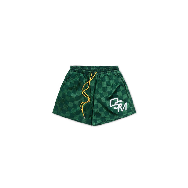 Diet Starts Monday Checkered Nylon Shorts