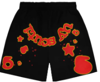 Sp5der x UY SCUTI Shorts