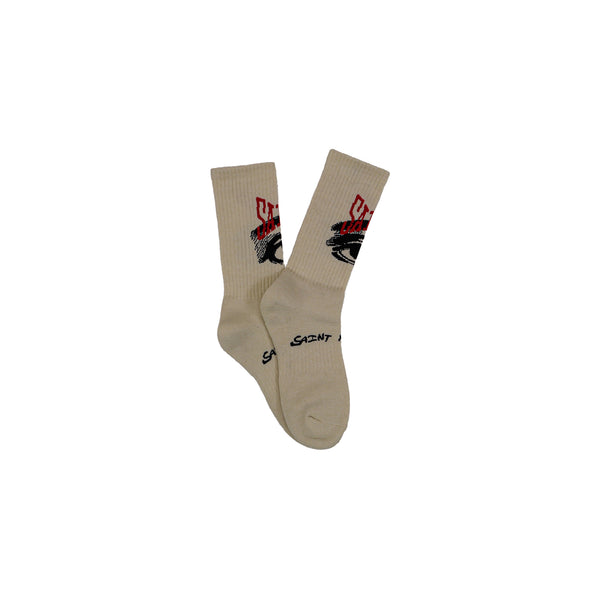 Saint Michael Crew Socks