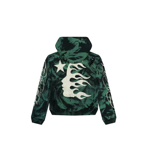 Hellstar Green Marble Paradise Hoodie
