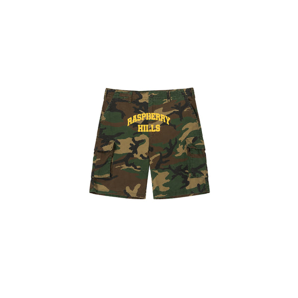 Rasberry Camo Shorts