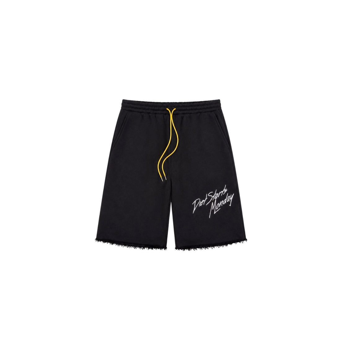 Diet Starts Monday Marker Sweatshorts-Black