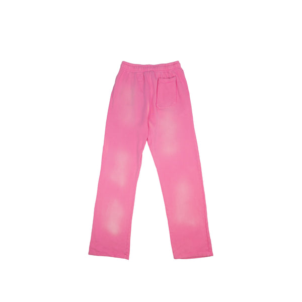 Hellstar Pink Black Flame Sweatpants