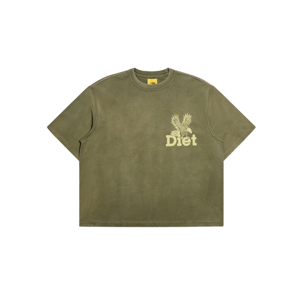 Diet Starts Monday Winged Eagle Tee-Washed