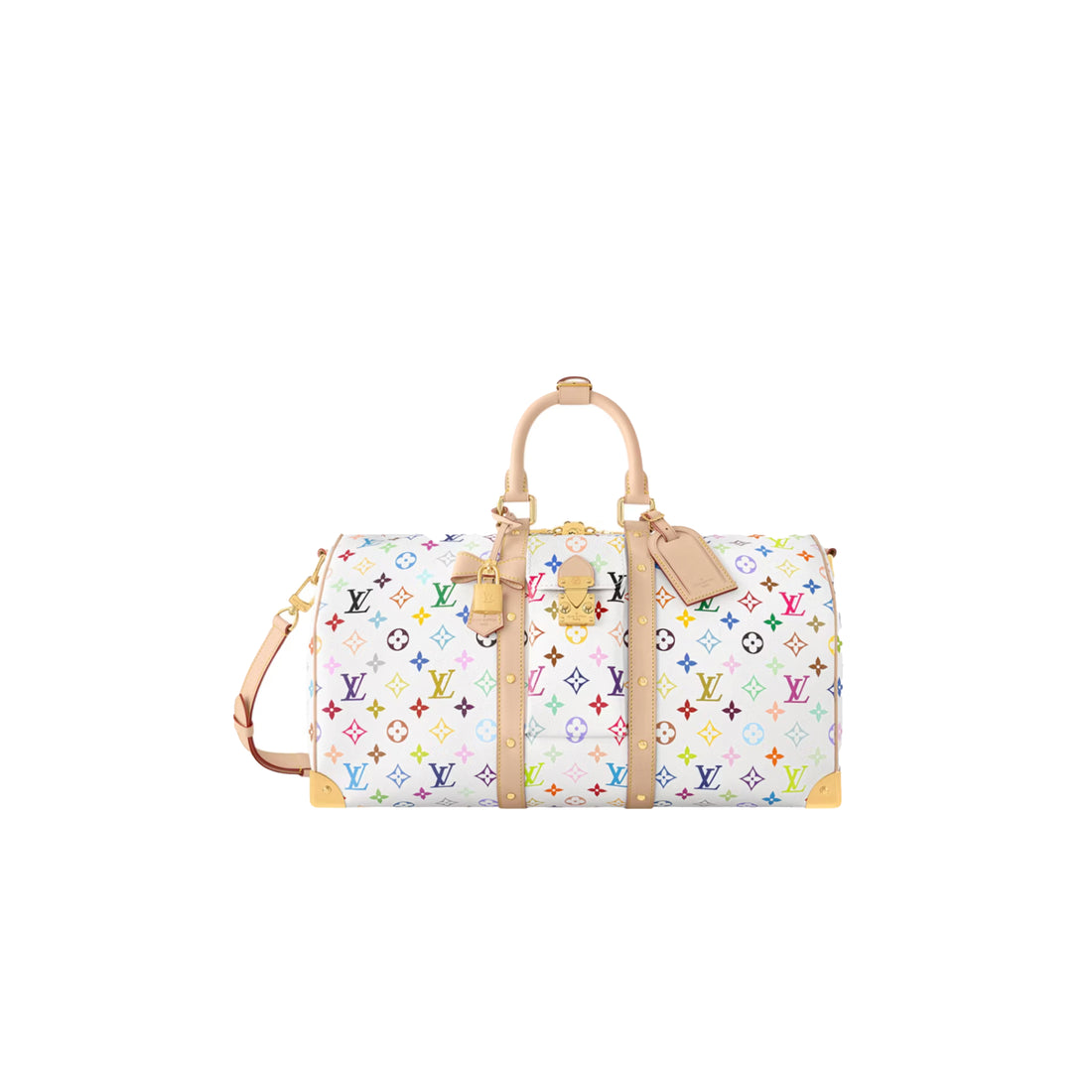 Louis Vuitton x Takashi Murakami Keepall Bandouliere 45