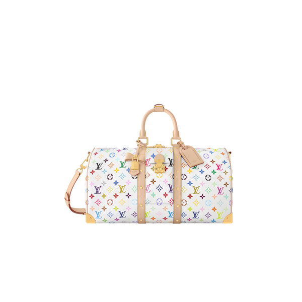 Louis Vuitton x Takashi Murakami Keepall Bandouliere 45