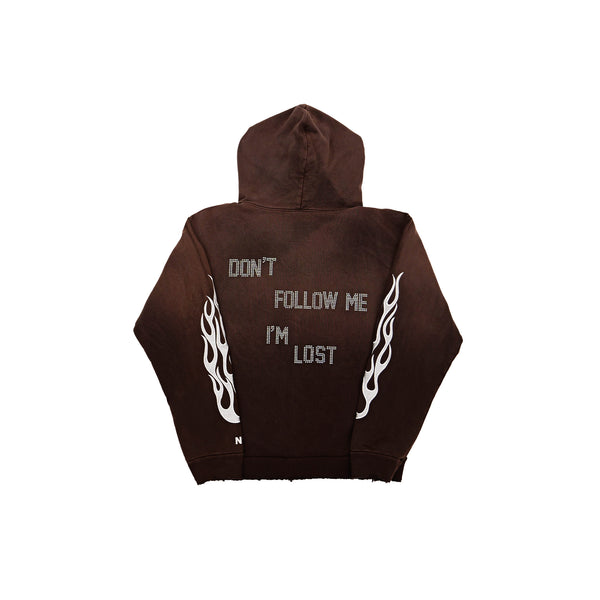 NGO METALLIC FLAME HOODIE