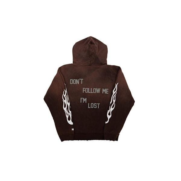NGO METALLIC FLAME HOODIE