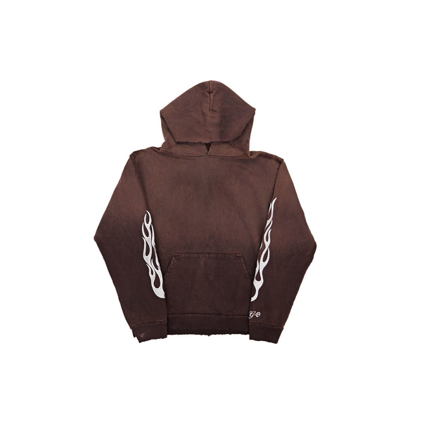 NGO METALLIC FLAME HOODIE