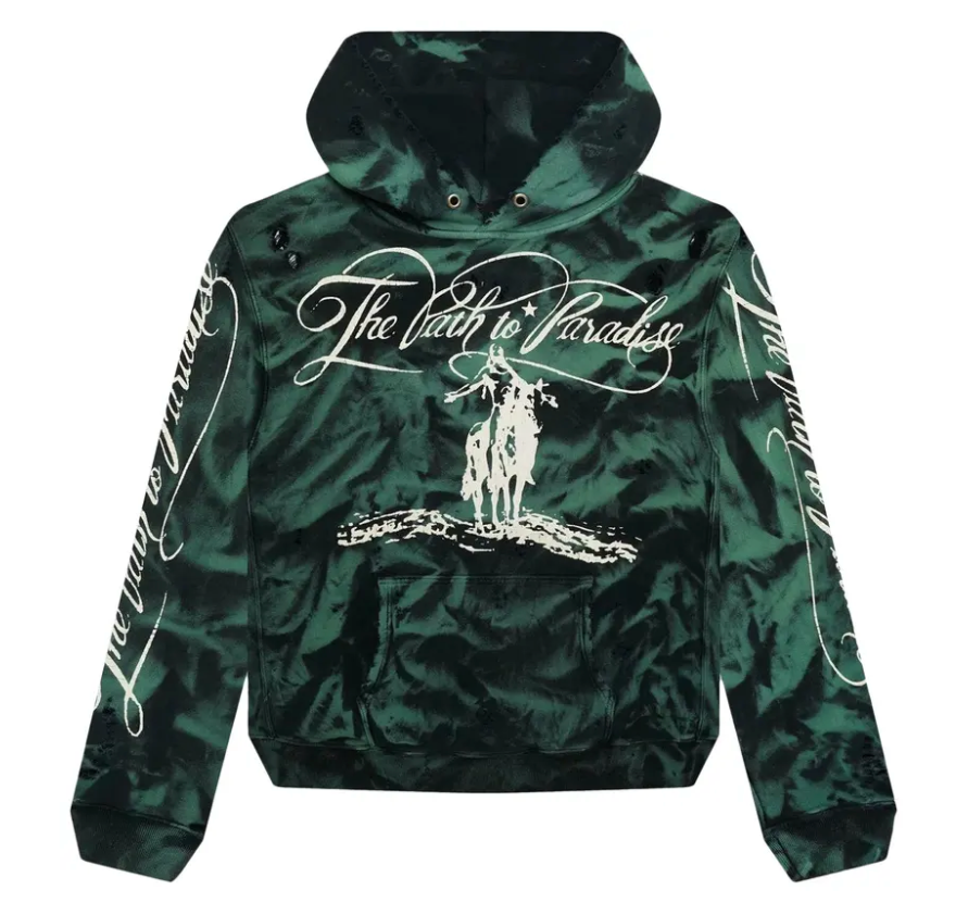 Hellstar Green Marble Paradise Hoodie