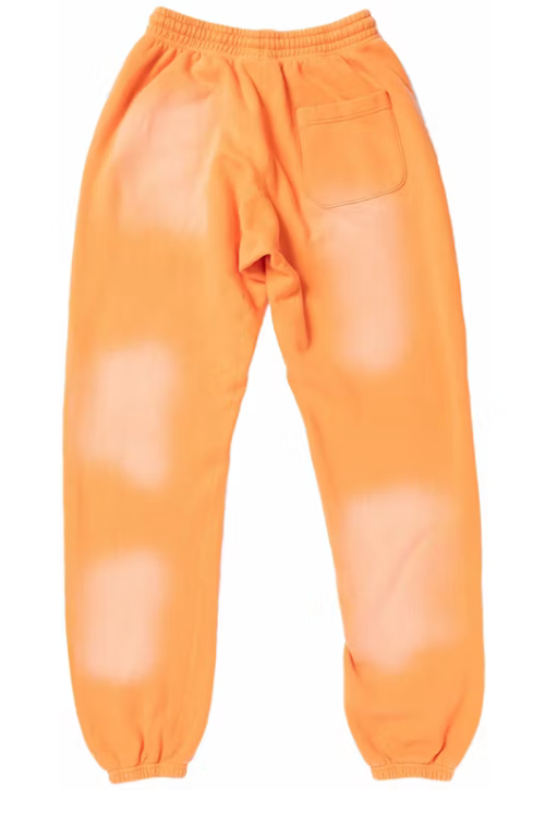 Hellstar Fire Orange Closed Elastic Bottom Sweatpants