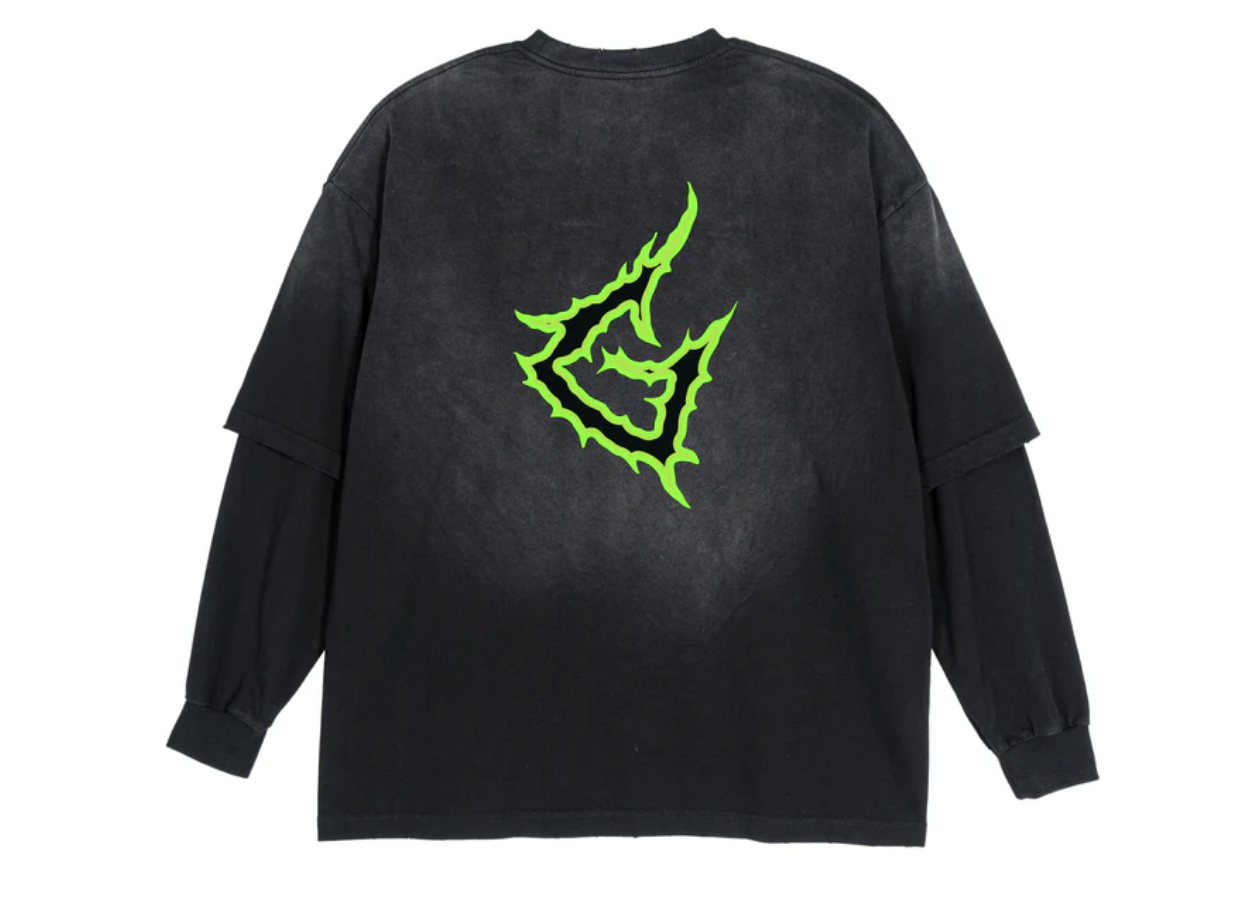 John Geiger DOUBLE OVAL GEIGER LOGO DOUBLE LONG SLEEVE