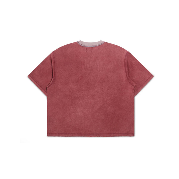 Diet Starts Monday Eye Test TDSM Ignition Tee-Antique Whiteee-Maroon