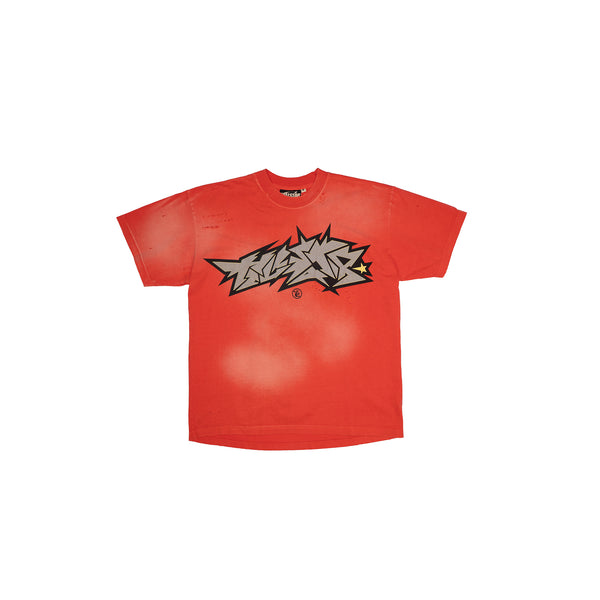 Hellstar Red Cracked Tee