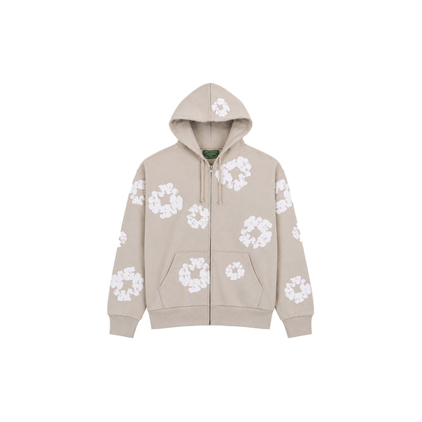 Denim Tears Cotton Wreath Zip Hoodie