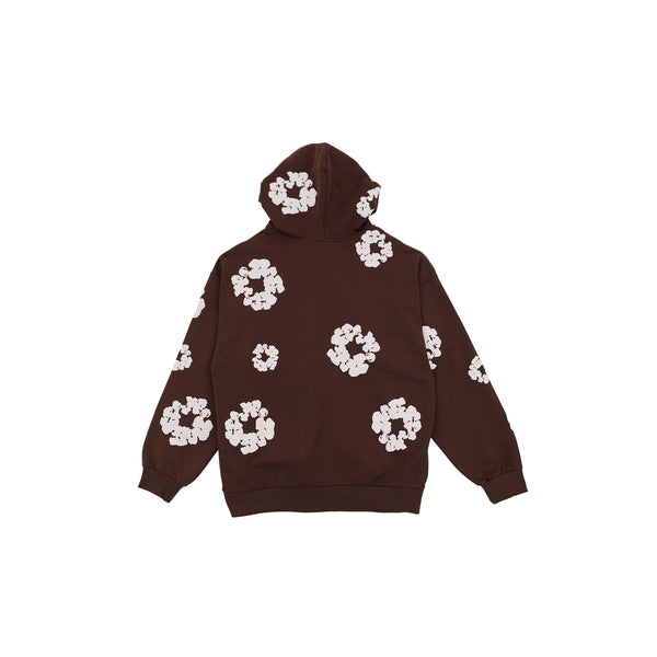 Cotton Wreath Zip Hoodie