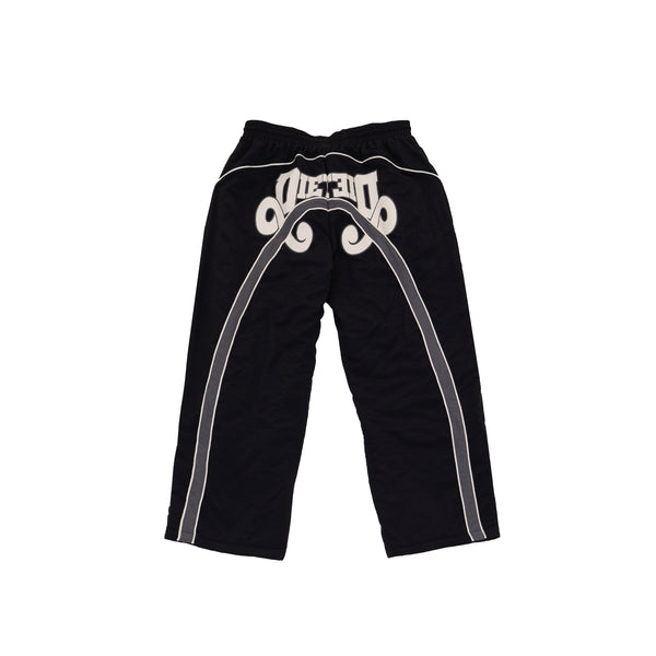Diet Starts Monday Reverso Nylon Pant-Black/Grey