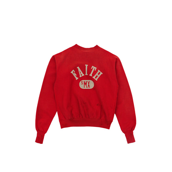 Saint Michael - Red Crewneck