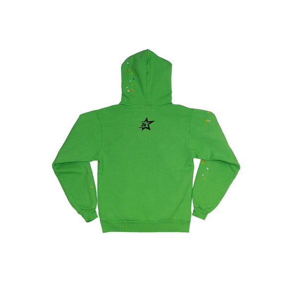 Sp5der Punk V2 Rhinestone Hoodie