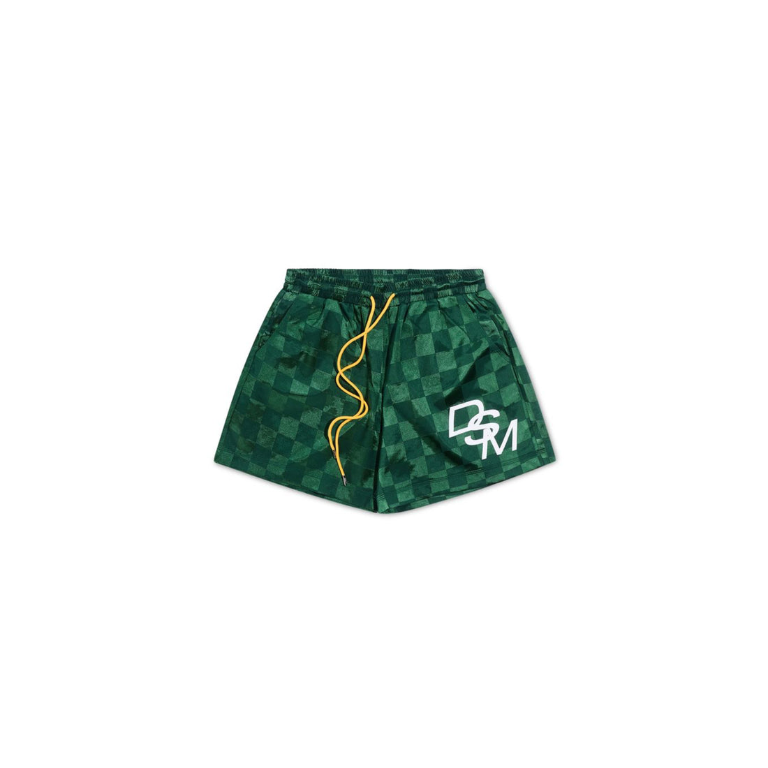 Diet Starts Monday Checkered Nylon Shorts