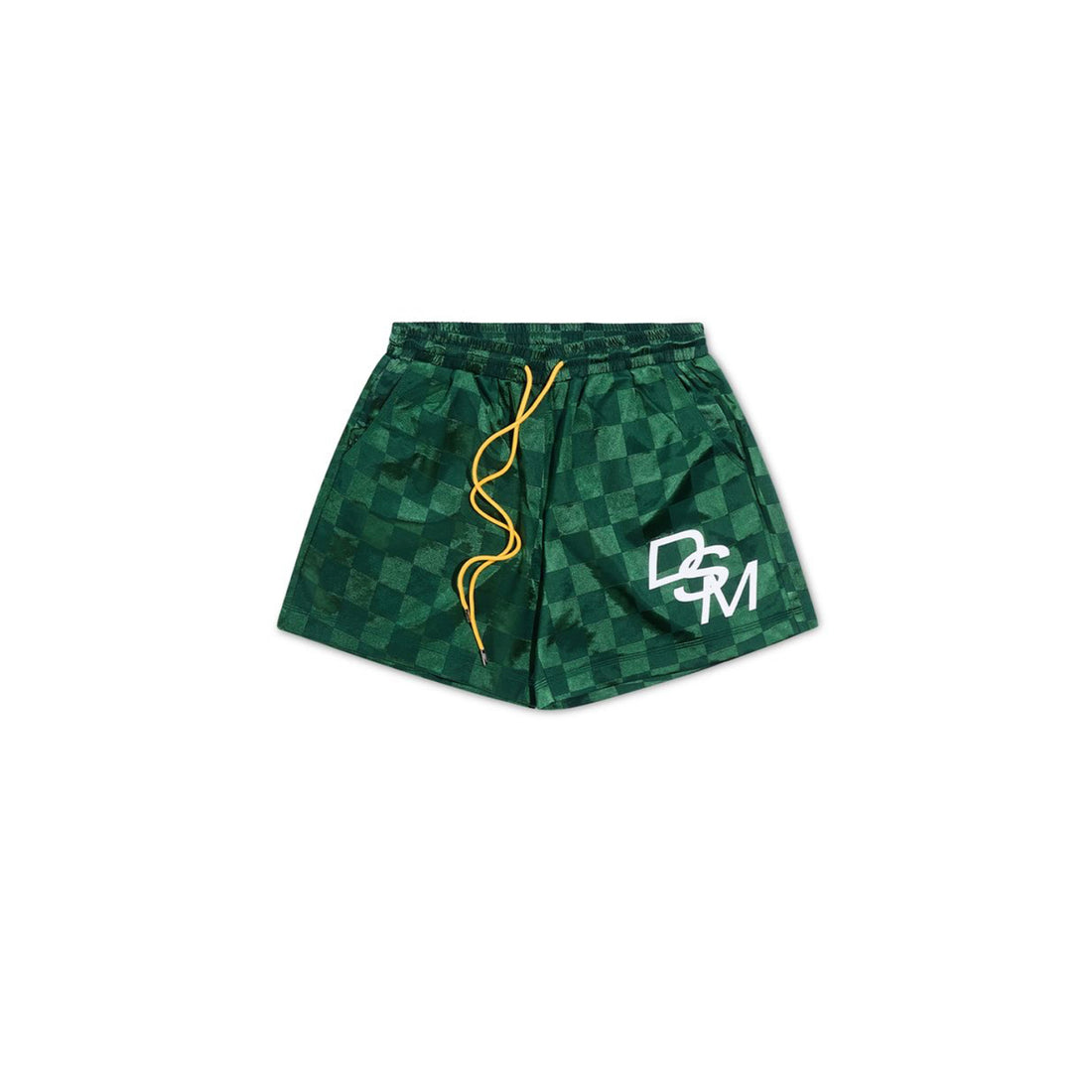 Diet Starts Monday Checkered Nylon Shorts