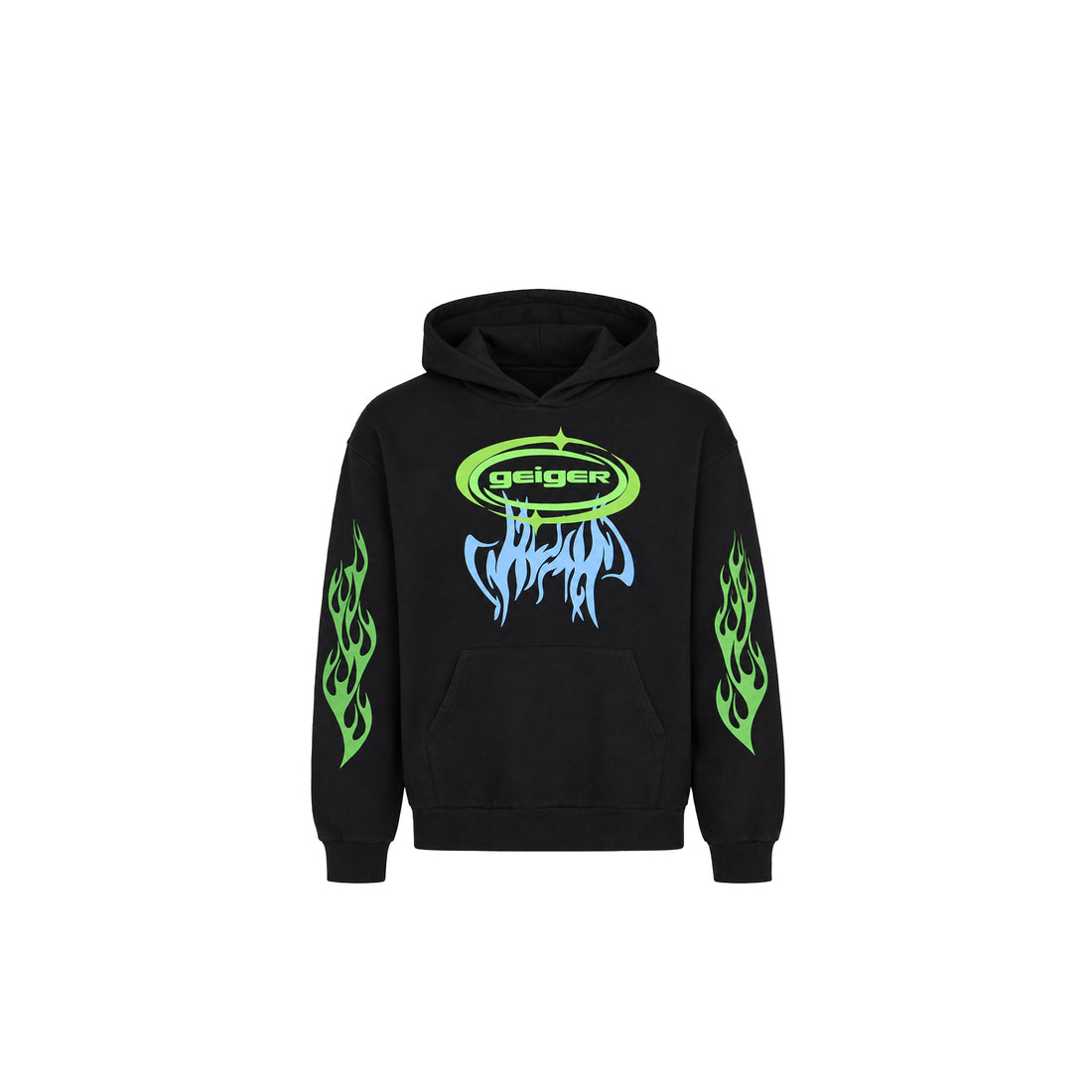 John Geiger Double Oval Logo Lightweight Hoodie