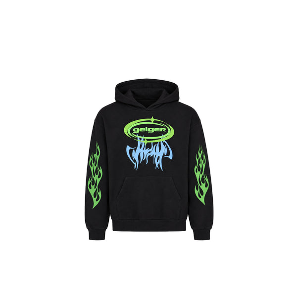 John Geiger Double Oval Logo Lightweight Hoodie